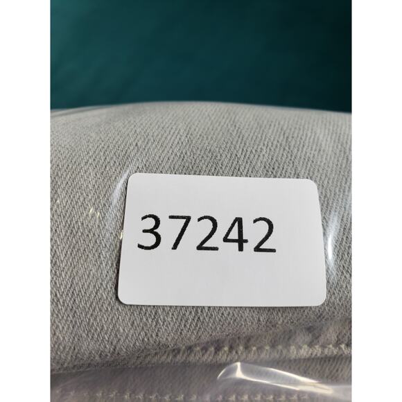 Micahel Kors Jeans Size 12 Womens Gray Pants Denim Logo Mid Rise Straight - Picture 13 of 13